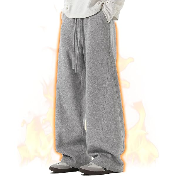 Amazon.co.jp: [QulbltX] ジョガーパンツ メンズ 裏起毛 防寒 暖パン